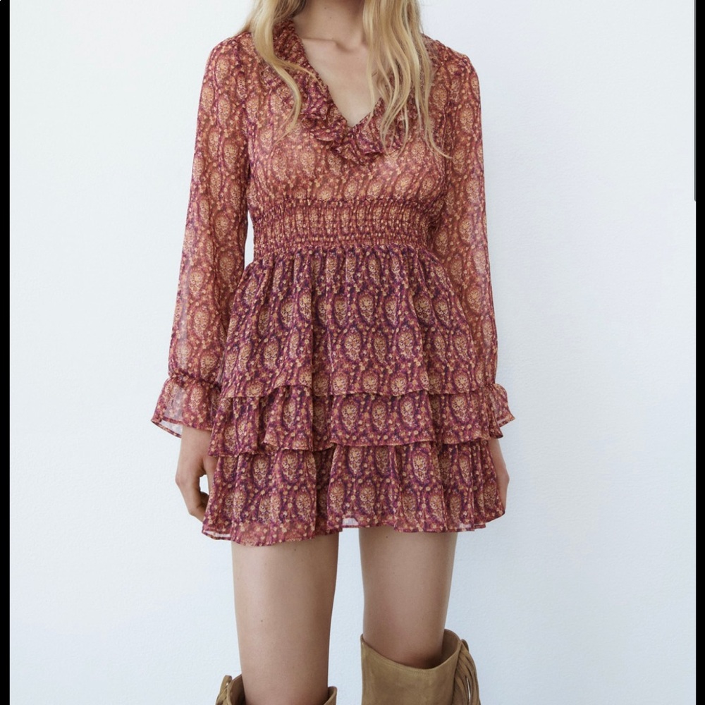 Zara Ruffle Dress